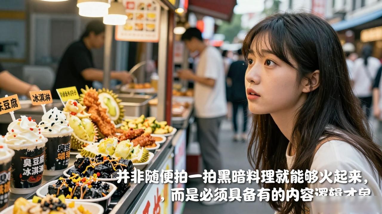 北海做黑暗料理的网红，为什么别人爆火你扑街？看完这篇少走弯路